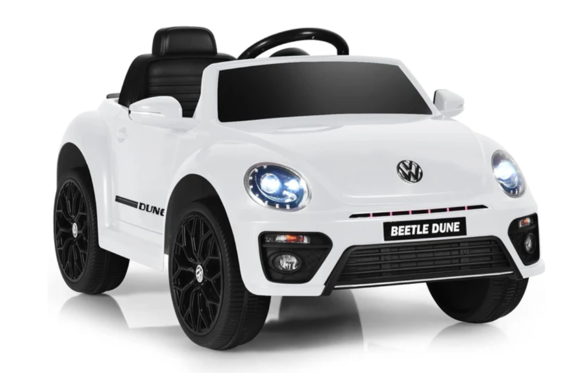 Volkswagen Beetle 12V Kids Ride On Car with Remote Control
