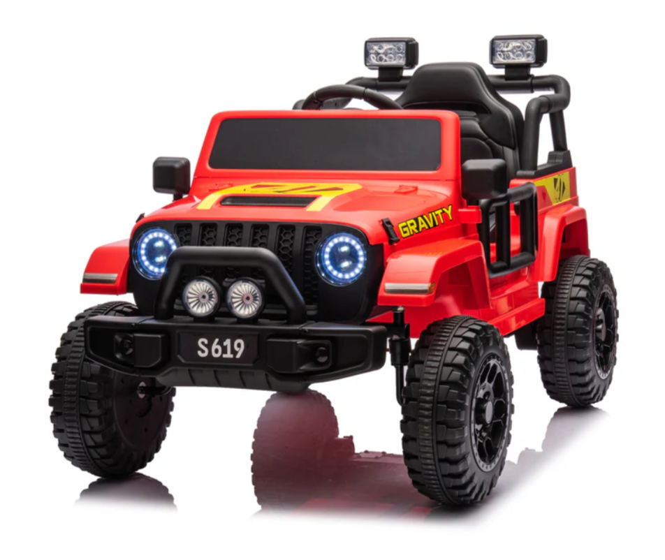 2026 12V Jeep Style Kids Ride On Car with Remote Control