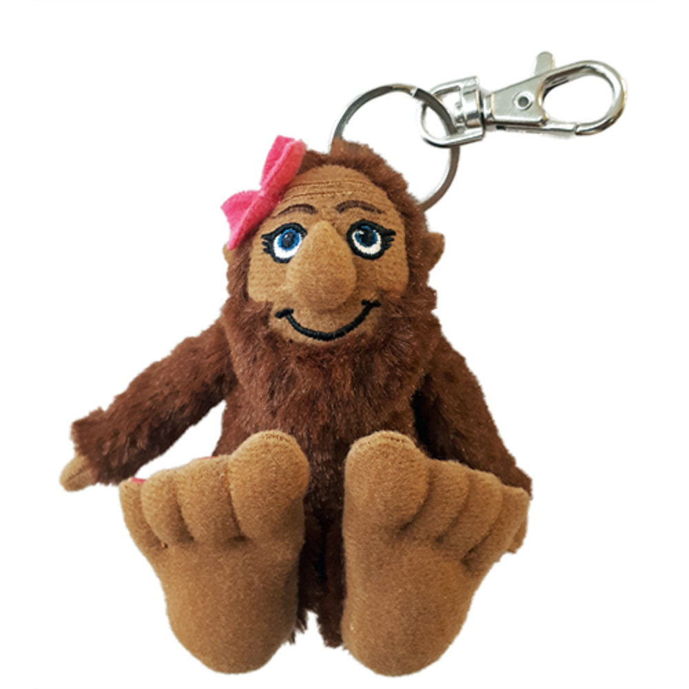 Sasquatch Zipper Pull by Stuffed Animal House (2 styles)