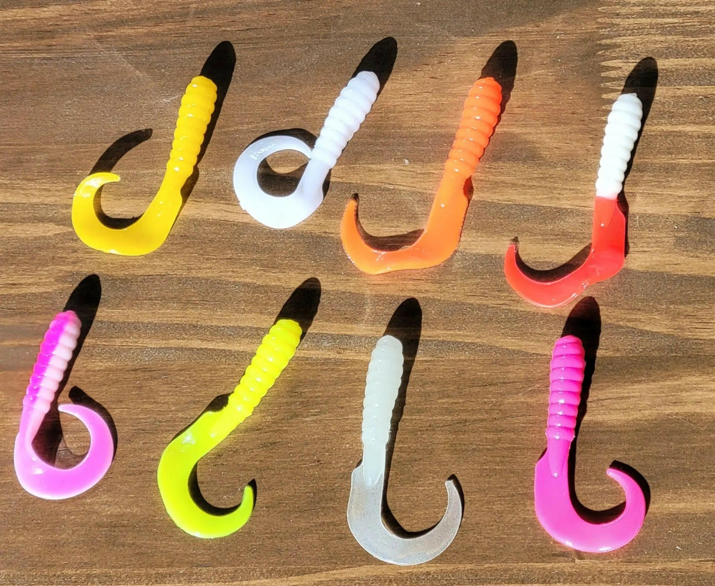 šSingle Tail 3" Jig Body, Assorted Colors