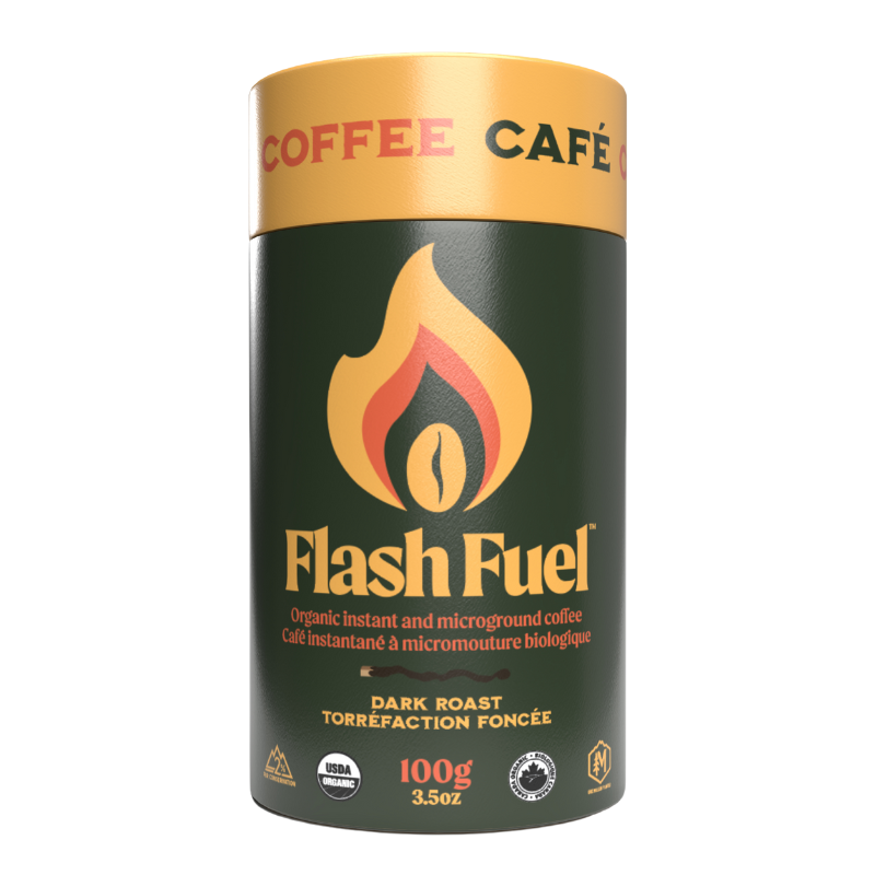 Flash Fuel Organic Instant Coffee - Bulk Canisters