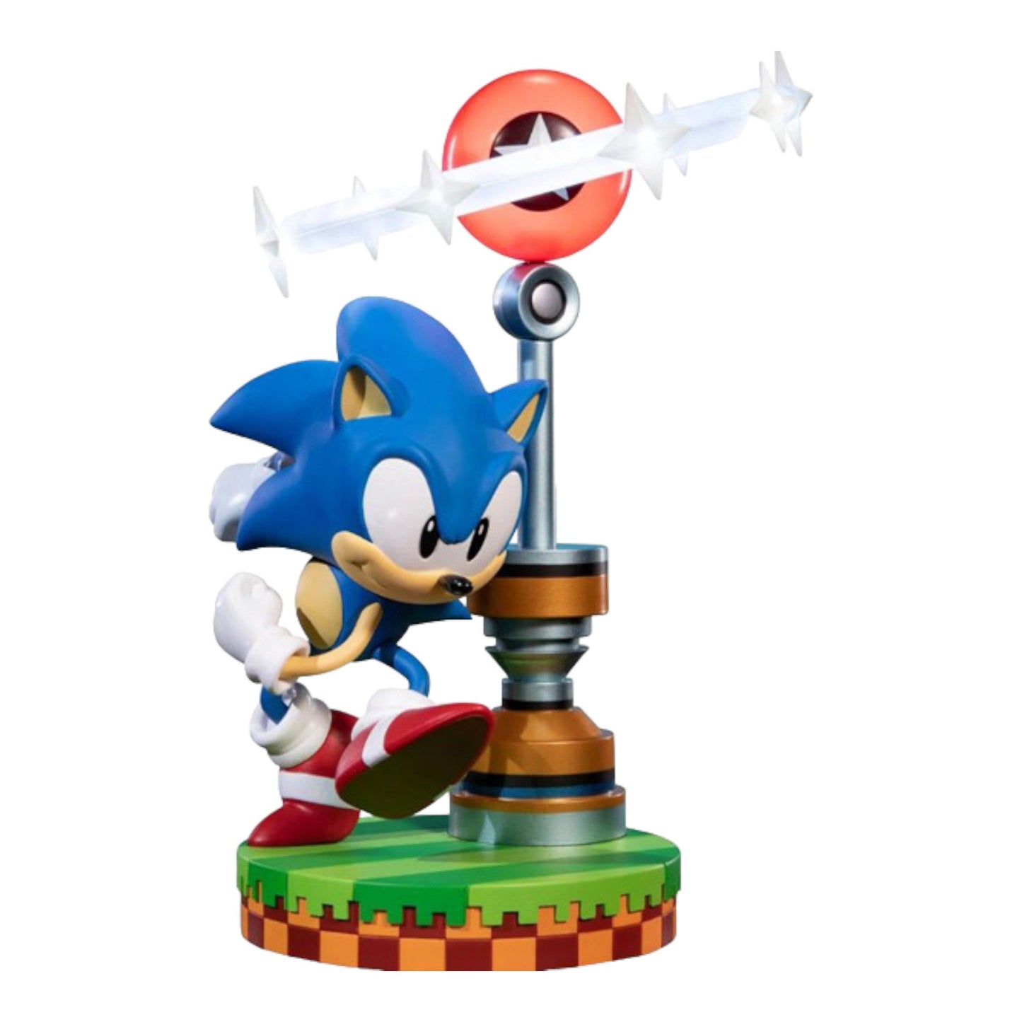Sonic the Hedgehog: Sonic Light Up Collector’s Edition 11" Statue - New & Sealed in Box