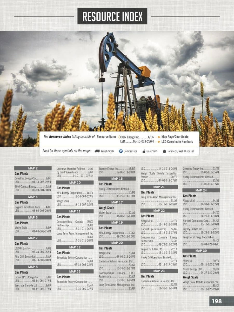 Southern Alberta Backroad Mapbook