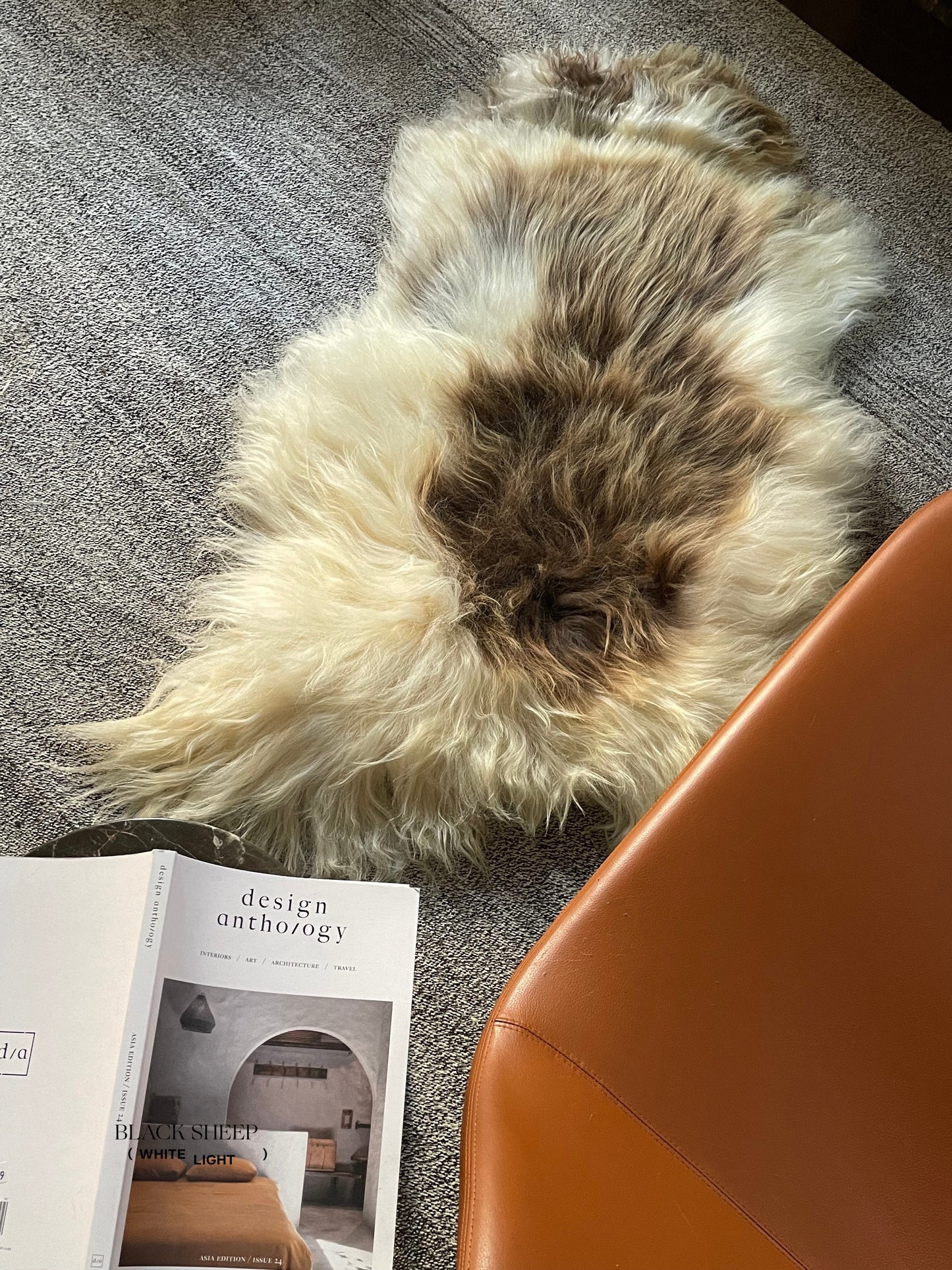Brown Spotted Icelandic Sheepskin | Random