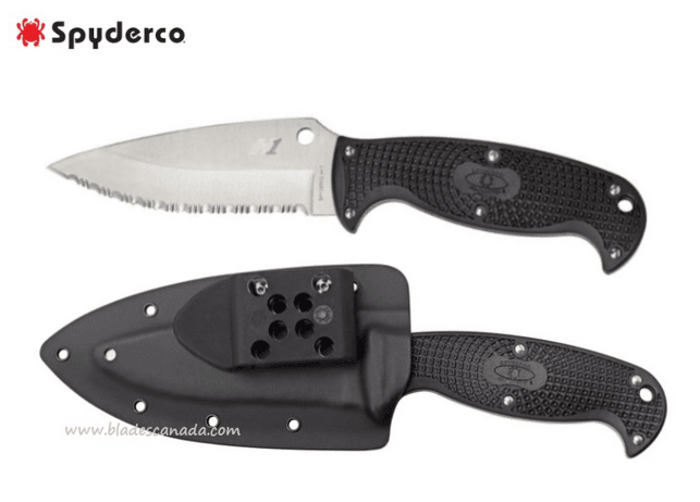 Spyderco Gen 2 Jumpmaster Fixed Blade Knife - Uncle Mike's Outdoors and More!