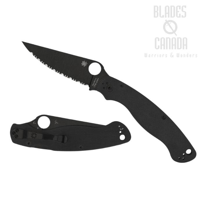 Spyderco Military 2 Folding Knife SpyderEdge - Uncle Mike's Outdoors and More!