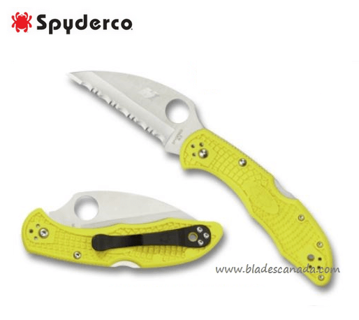 Spyderco Salt 2 Folding Knife Wharncliffe Blade - Uncle Mike's Outdoors and More!