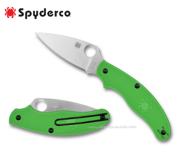 Spyderco Slipjoint Folding UK Penknife Salt - Uncle Mike's Outdoors and More!