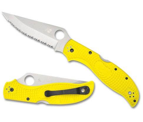 Spyderco Stretch 2 XL Lightweight Salt Folding Knife - Uncle Mike's Outdoors and More!