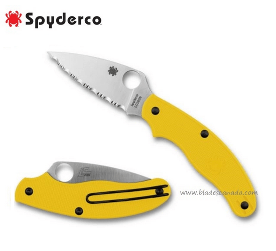 Spyderco UK Penknife Salt Slipit Serrated - Uncle Mike's Outdoors and More!