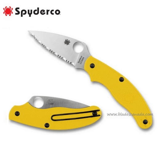 Spyderco UK Penknife Salt Slipit Serrated - Uncle Mike's Outdoors and More!