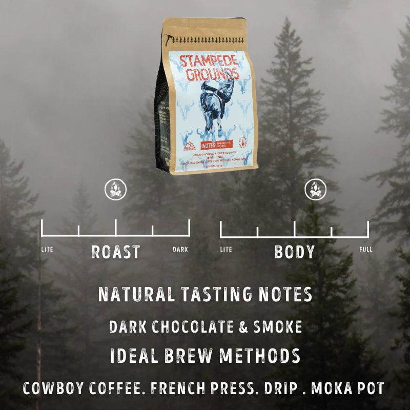 Stampede Grounds Coffee - Canadian Heritage Roasting Co. - Uncle Mike's Outdoors and More!
