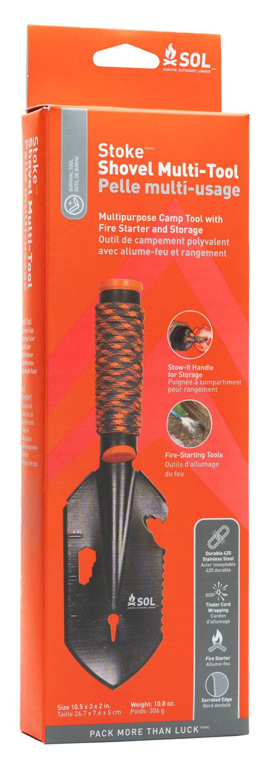 SOL Stoke Shovel Multi-Tool - Uncle Mike's Outdoors and More!