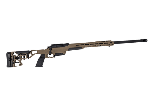 6.5 Creedmoor Scalpel 591R SA RH ESS Chassis Bolt-Action Rifle Flat Dark Earth - Uncle Mike's Outdoors and More!
