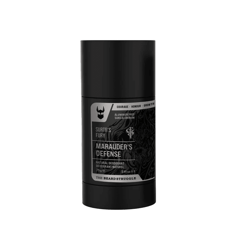 The Beard Struggle - Marauder's Defense - Natural Deodorant For Men - Uncle Mike's Outdoors and More!