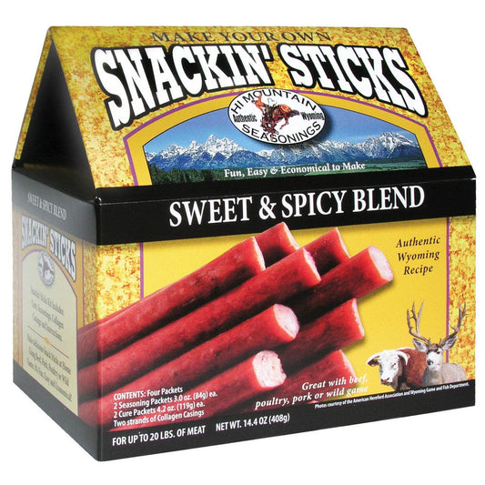 Hi Mountain Sweet & Spicy Snackin' Stick Kit - Uncle Mike's Outdoors and More!