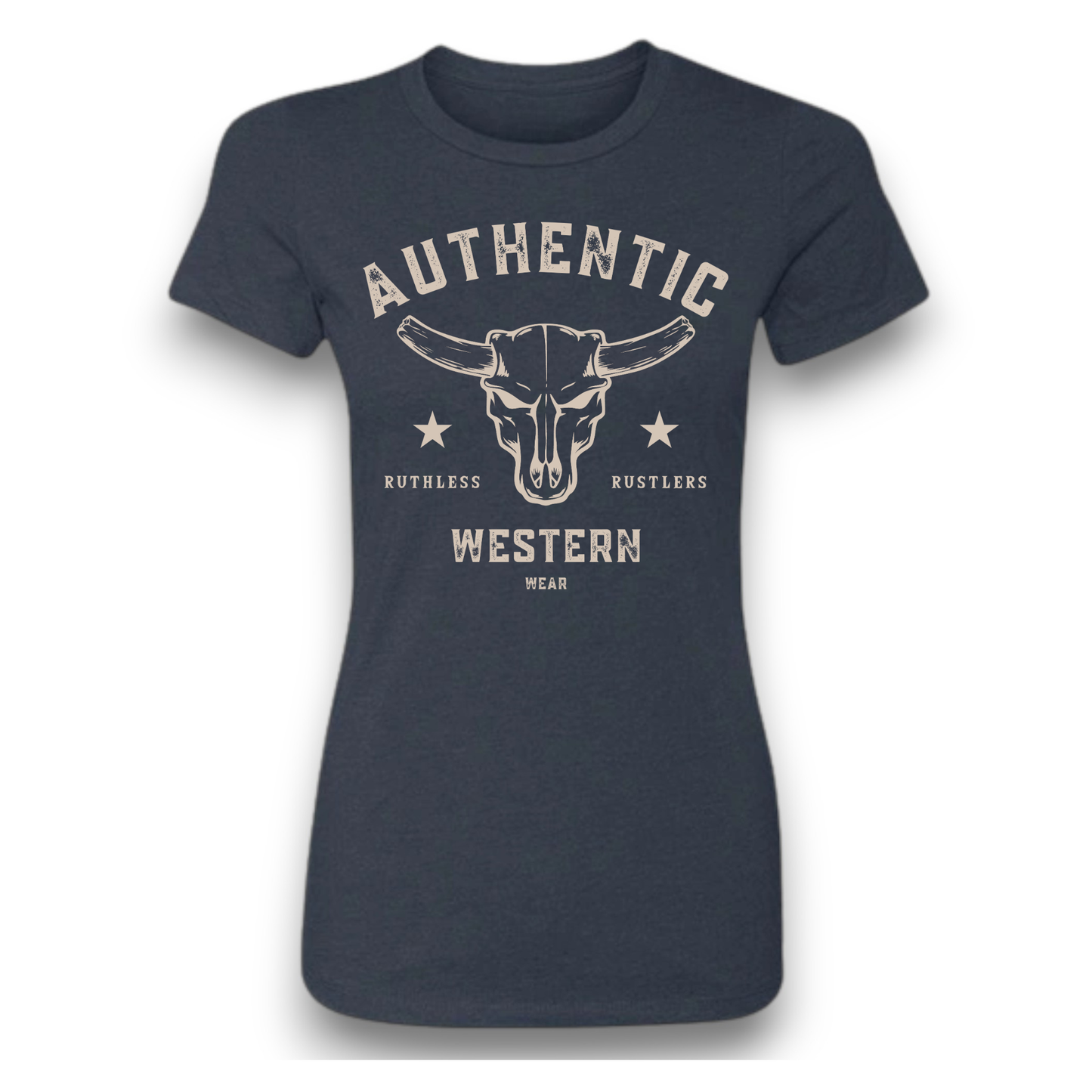 Ruthless Rustlers Authentic Women T-Shirt