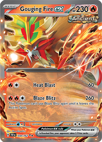 Gouging Fire ex 038/162