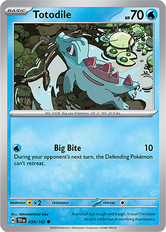 Totodile 039/162
