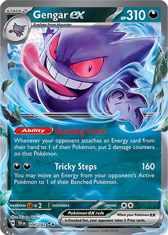 Gengar ex 104/162