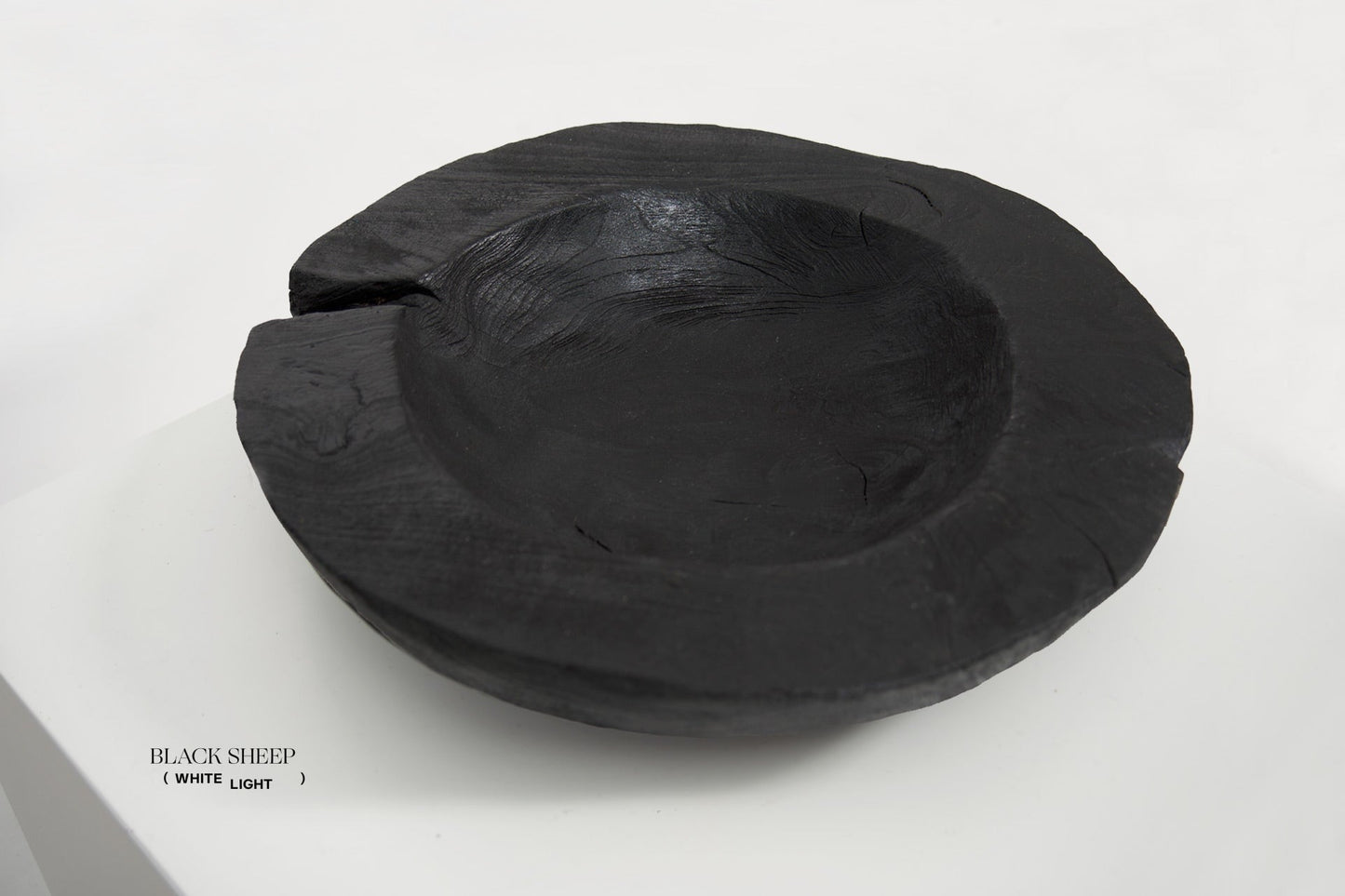 Burnt Teak Round Vessel