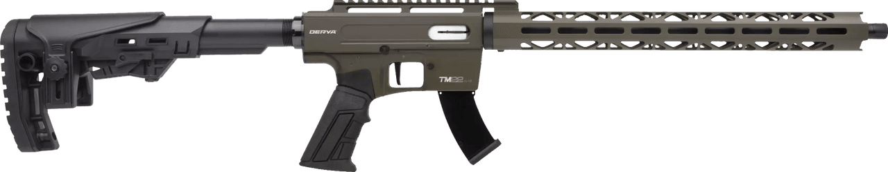 DERYA TM22-SEMI AUTO RIFLE-.22LR-18” BARREL - Uncle Mike's Outdoors and More!