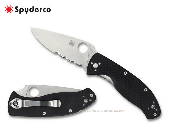 Spyderco Tenacious® G-10 Black - Uncle Mike's Outdoors and More!