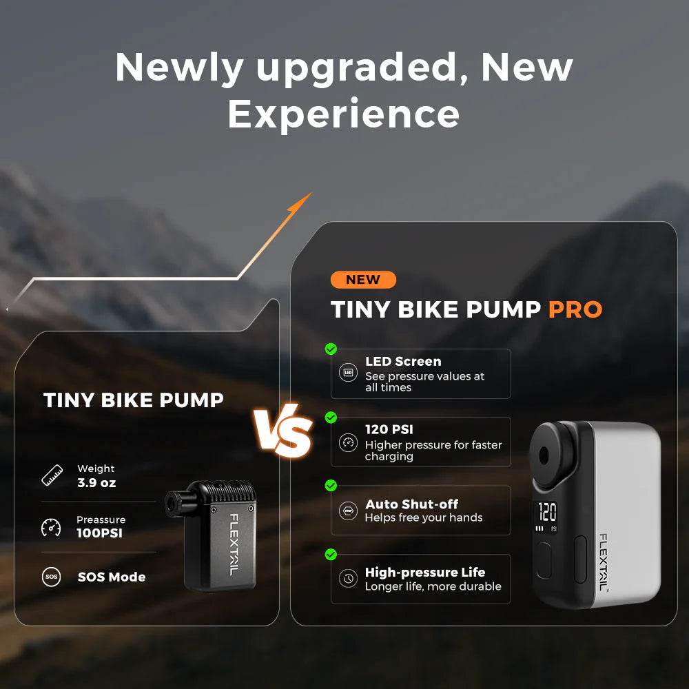 Flextail Tiny Bike Pump Pro - Uncle Mike's Outdoors and More!