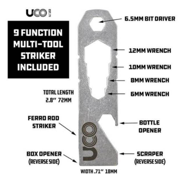 UCO Titan Fire Striker - Ferro Rod - Uncle Mike's Outdoors and More!