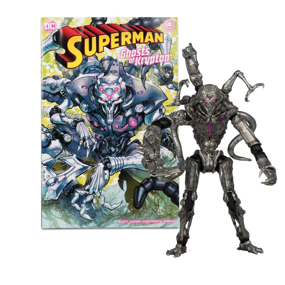 DC Direct Page Punchers - Brainiac - Ghosts of Krypton