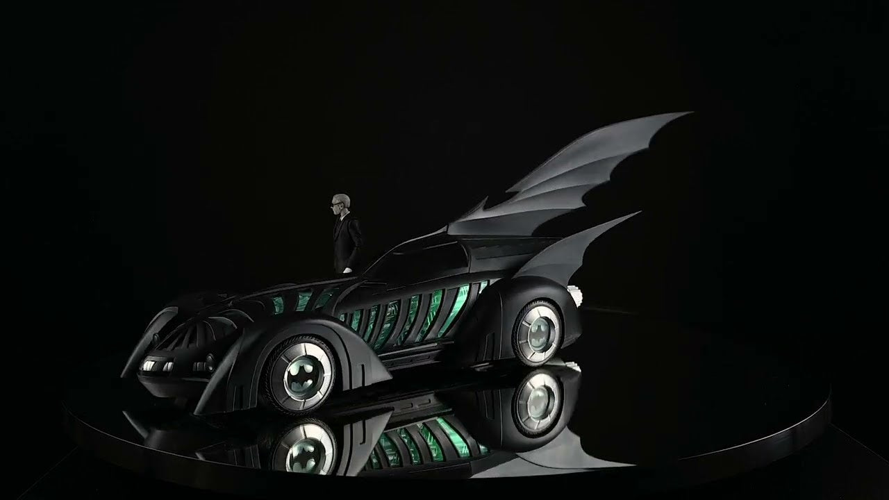 Batman Forever DC Multiverse Gold Label Batmobile Set ( NO ALFRED )
