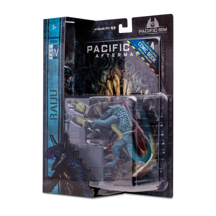 Pacific Rim: Aftermath Raiju 4" Action Figure Playset with Comic