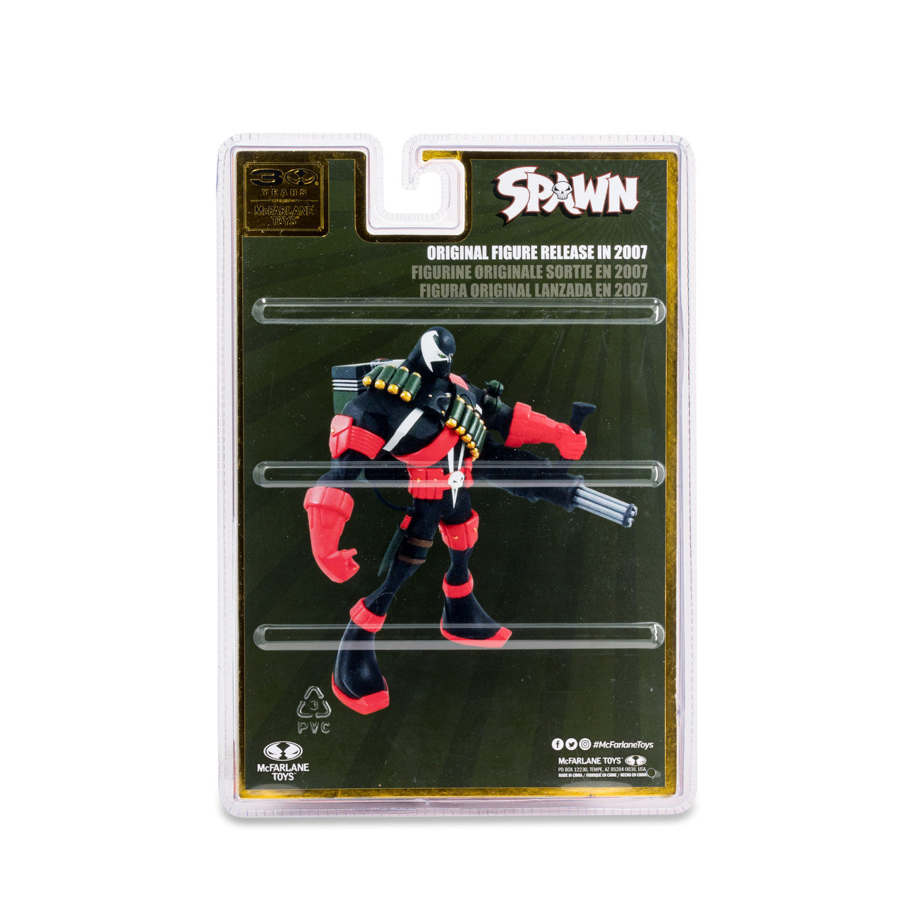 Commando Spawn (Digitally Remastered) 7" Figure McFarlane Toys 30th Anniversary