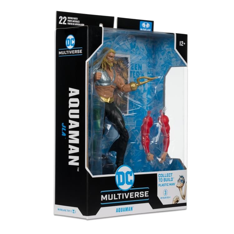 JLA DC Multiverse Aquaman (Collect to Build: Plastic Man)