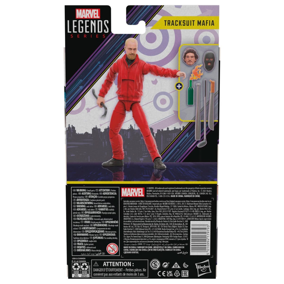 Hawkeye Marvel Legends Tracksuit Mafia - Exclusive