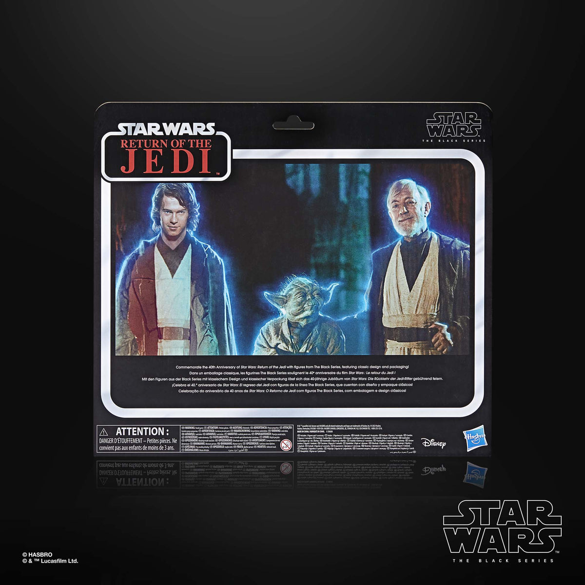 Star Wars The Black Series Force Ghosts 3-Pack - exclusive