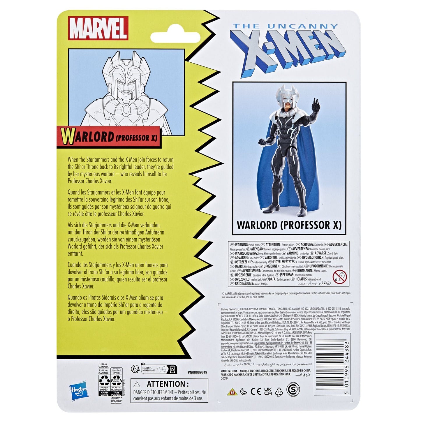 Marvel Legends Retro - Warlord (Professor X - Uncanny X-Men Comics) ) Retro