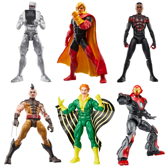 Marvel Legends Series Mini-Comics Wave 1 COMPLETE SET OF 6