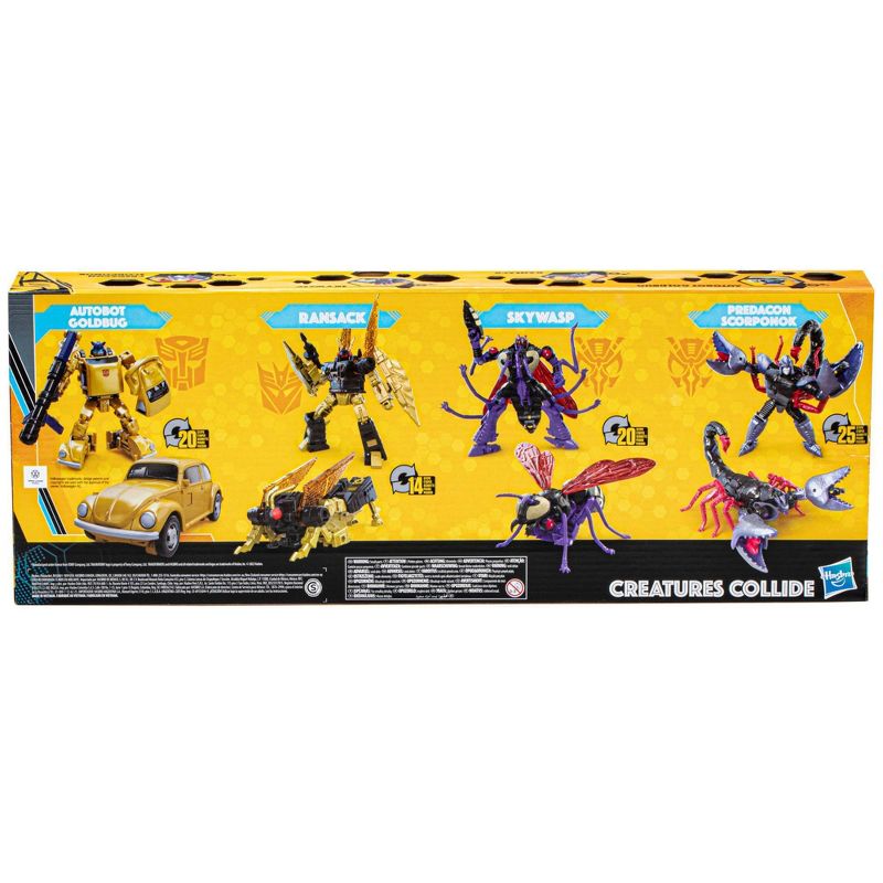 Transformers Buzzworthy Bumblebee Creatures Collide Multipack - Exclusive