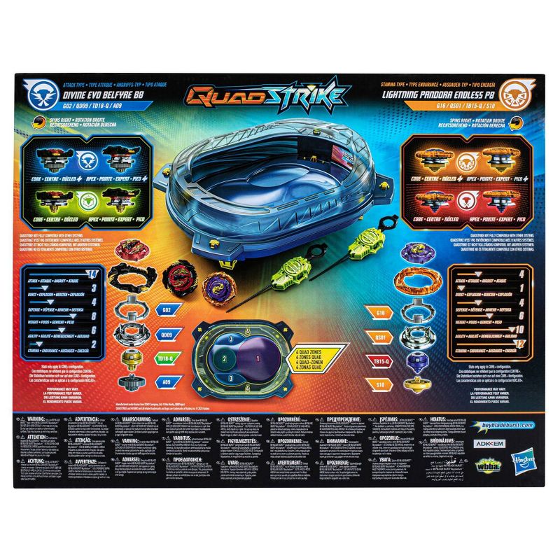 Beyblade Burst QuadStrike Thunder Edge Battle Set