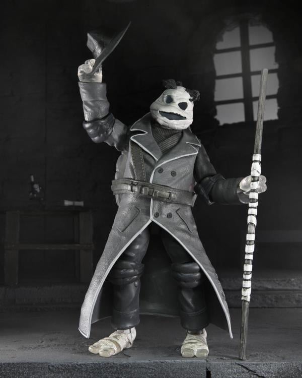 Universal Monsters x Teenage Mutant Ninja Turtles Turtles (Black & White) Action Figure 4-Pack