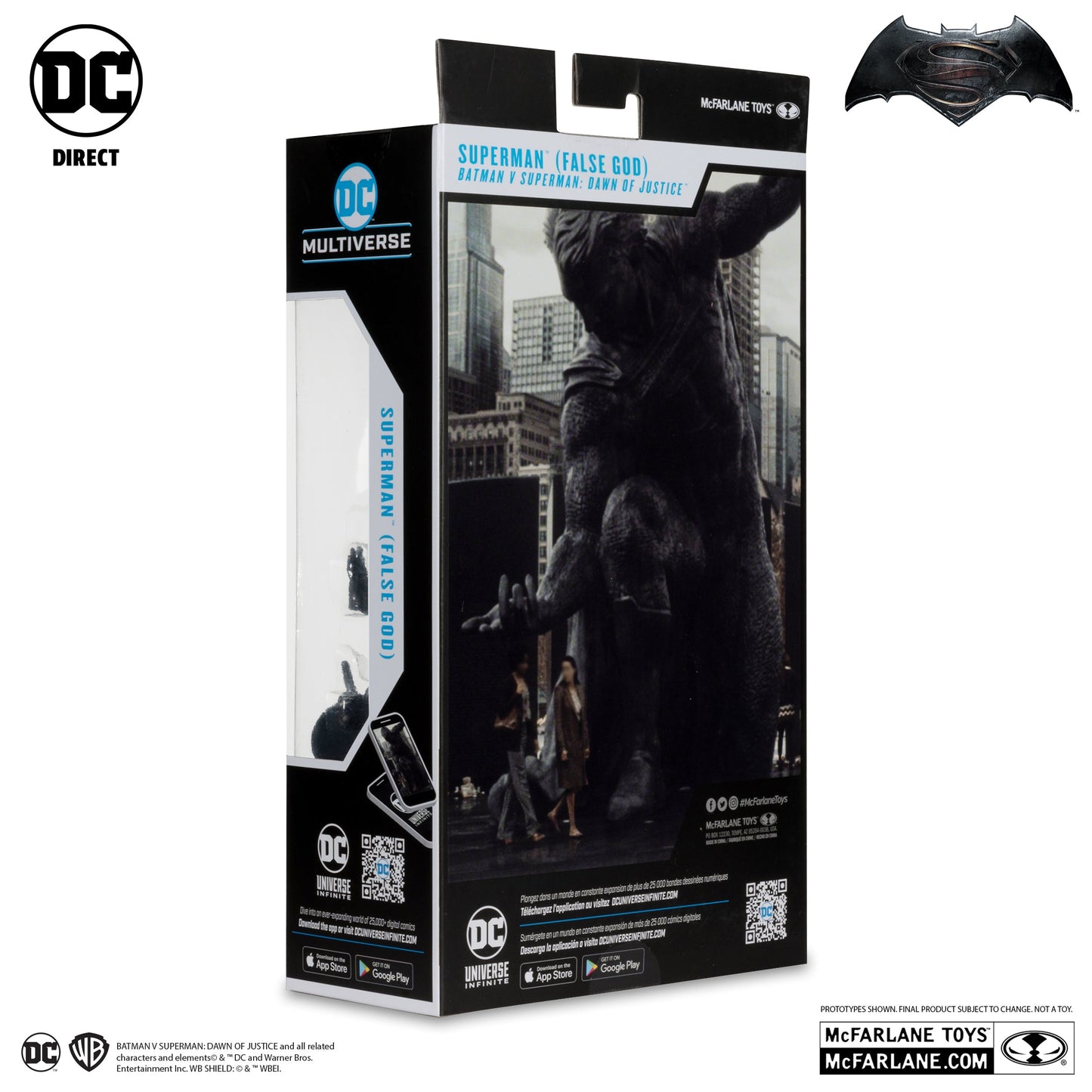 Batman v Superman: Dawn of Justice DC Multiverse - Superman (False God) - Chase / Platinum