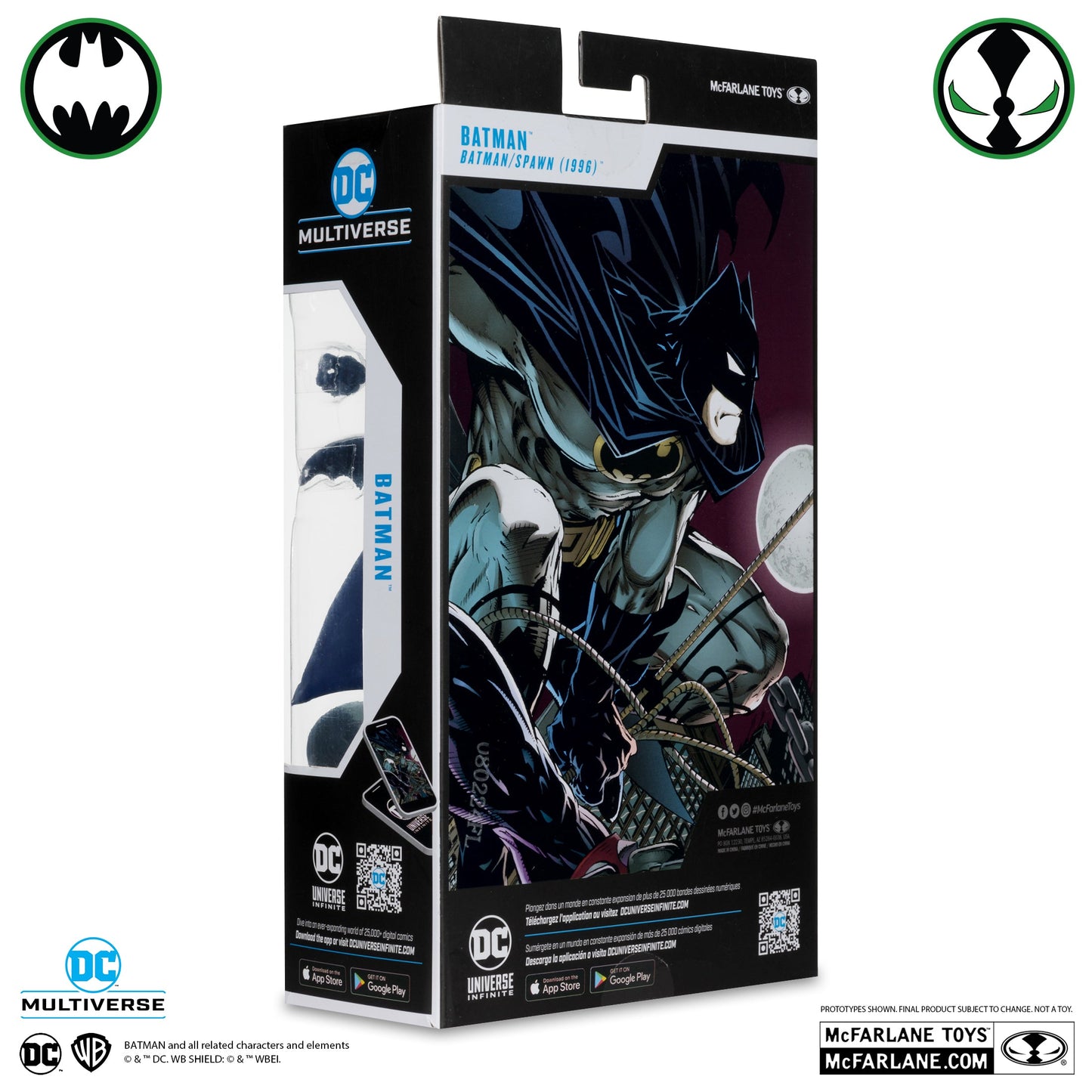 DC MULTIVERSE - Batman 1996 (Batman/Spawn) - Platinum / Chase