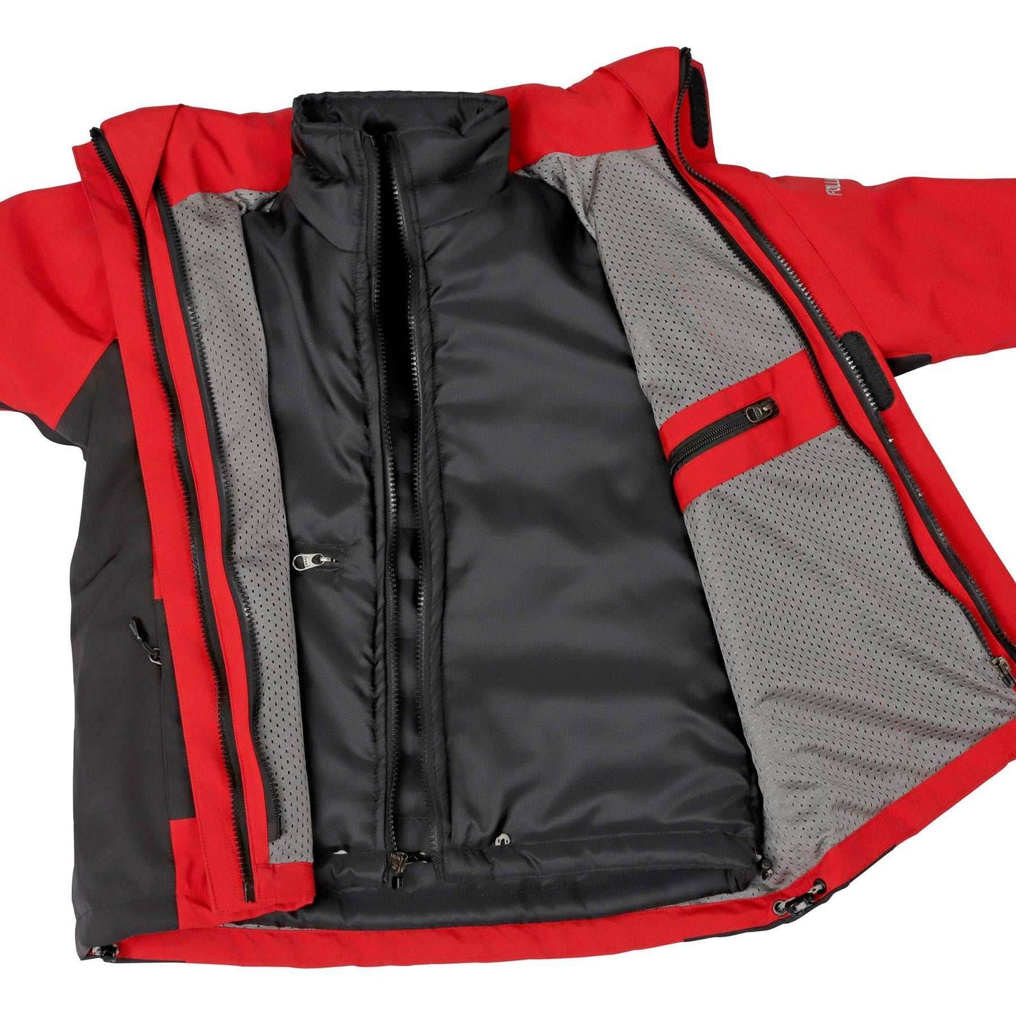Kids Avalanche 3-in-1 Winter Jacket 300GSM – Red / Black - Uncle Mike's Outdoors and More!