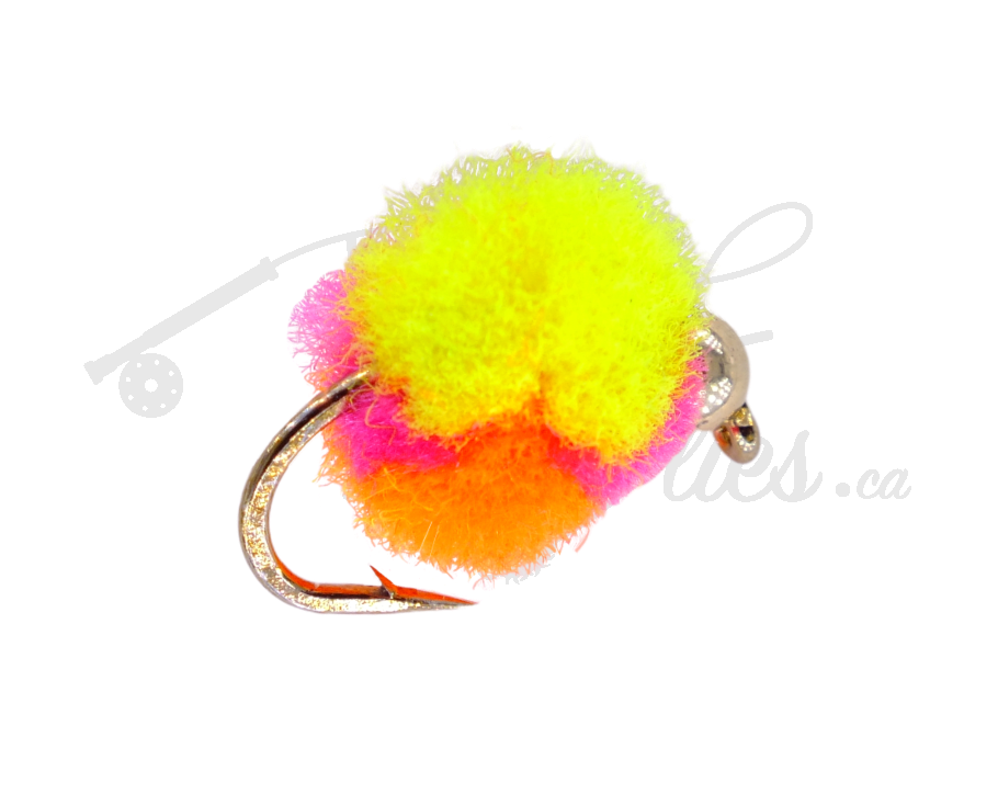 Tungsten Beadhead Clown Egg