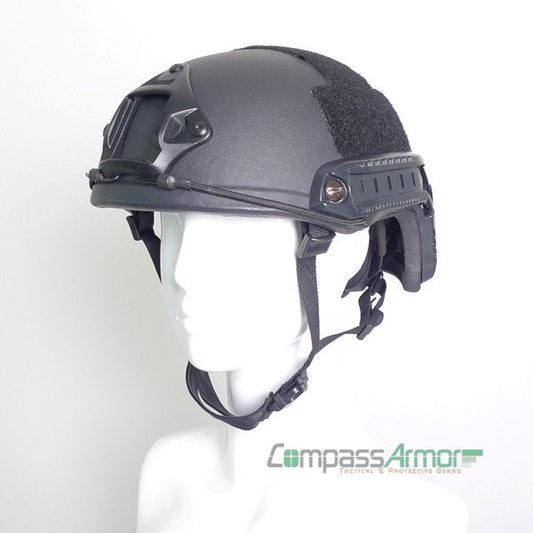 FAST Ballistic High Cut Helmet Anti-bullet Helmet NIJ IIIA Kevlar Core Black