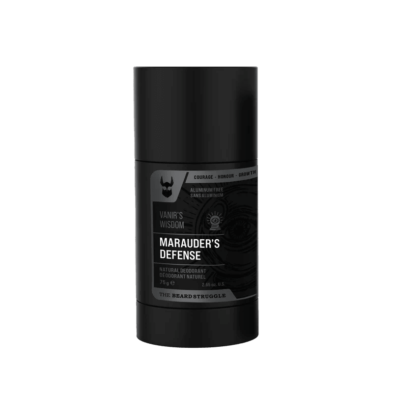 The Beard Struggle - Marauder's Defense - Natural Deodorant For Men - Uncle Mike's Outdoors and More!