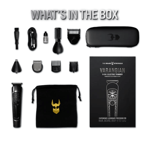The Beard Struggle - Varangian Trimmer 6-in-1 for Hair, Beard, Body & Beyond - Uncle Mike's Outdoors and More!