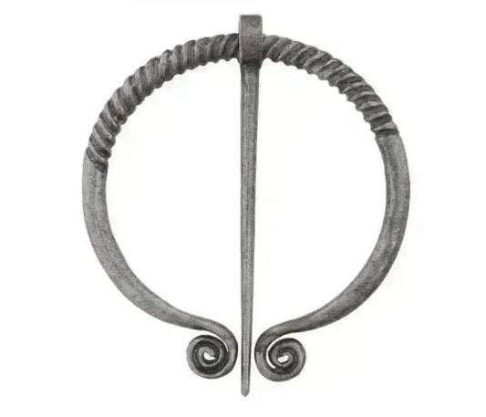 Viking Cowboy Badge Belt Buckle Collar Brooch