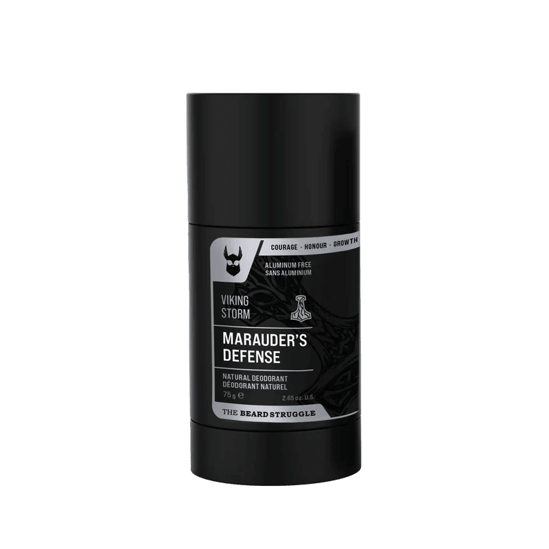The Beard Struggle - Marauder's Defense - Natural Deodorant For Men - Uncle Mike's Outdoors and More!